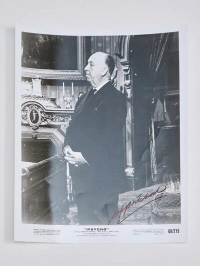 Alfred Hitchcock Autographed 8x10 Photo