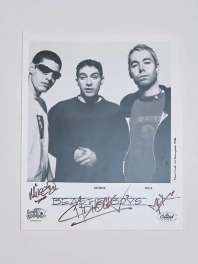 Beastie Boys Autographed Band 8x10 Photo