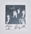 Black-and-white photo of a band.