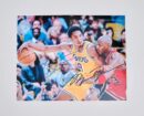 Kobe Bryant and Michael Jordan Autographed 10X8 Photo
