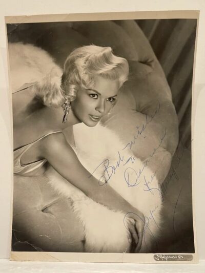 Jayne Mansfield Autographed 8x10 Photo