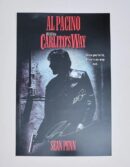 Movie poster for "Carlito's Way" with silhouette.