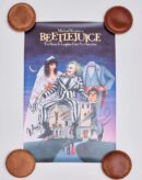 Beetlejuice Cast Autographed Mini Movie Poster