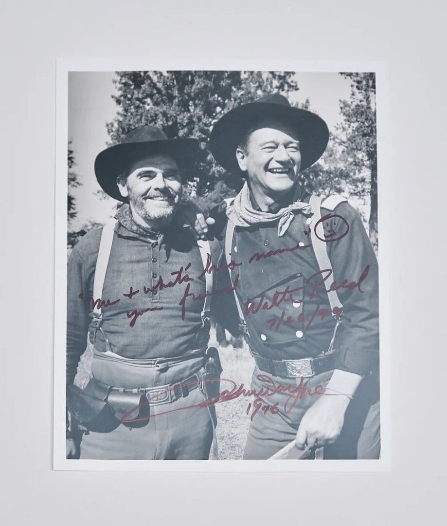 Two men in cowboy attire