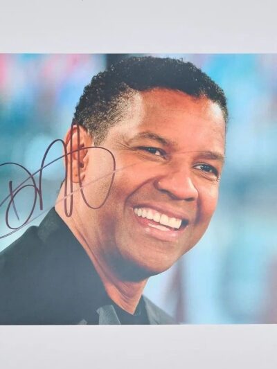 Denzel Washington Autographed 10x8 Photo