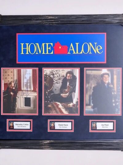 Framed Home Alone Autographed Photos