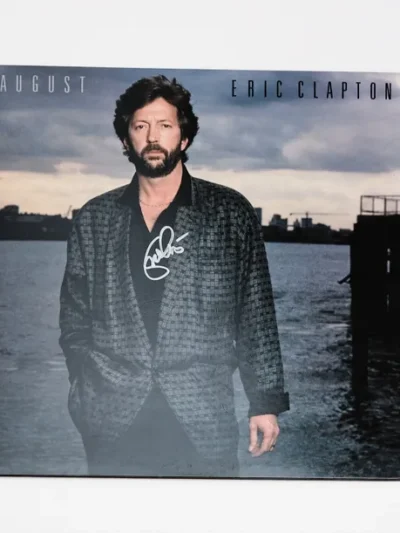Eric Clapton Autographed Album August