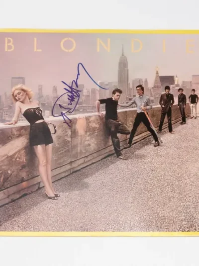 Debbie Harry Autographed Album Blondie Autoamerican