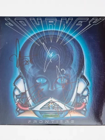 Album cover of "Frontiers" by Journey.