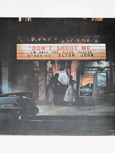 Elton John album cover