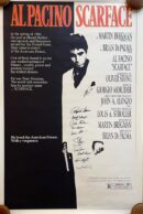 Scarface movie poster with Al Pacino.