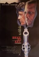 Two male profiles and handgun movie poster