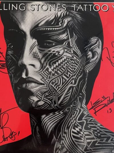 Rolling Stones "Tattoo You" album cover artwork