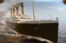 Titanic sailing with autographs on the photograph.