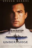 Close-up of man in naval uniform movie poster