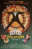Vegas Vacation poster: man on roulette wheel