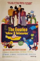 Psychedelic Yellow Submarine movie poster illustration
