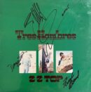 Tres Hombres ZZ Top album cover with autographs